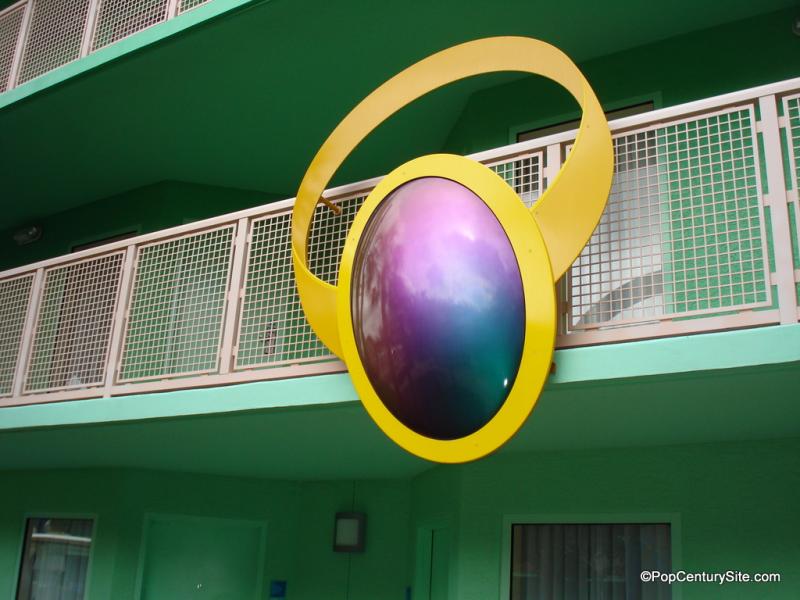 70s Mood Ring Building Decor